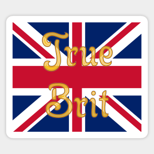 True Brit Sticker